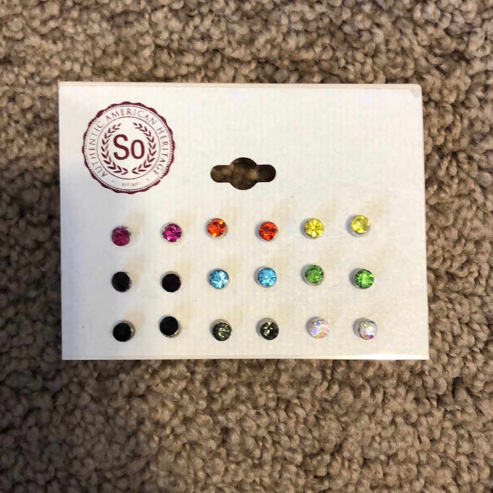 💙3/20$ Multi-colored earrings